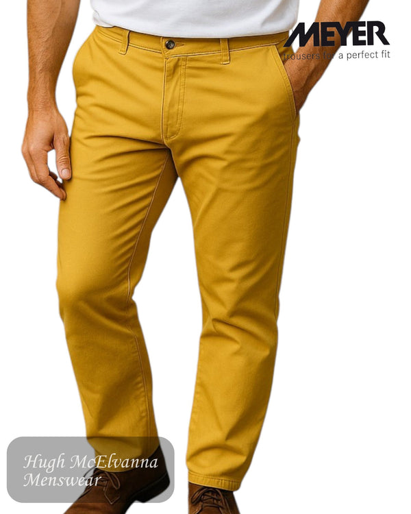 Meyer Chicago Corn Trouser – Diagonal Pocket Design with Contrast Trim | Style: 5031 - 44 - Hugh McElvanna Menswear