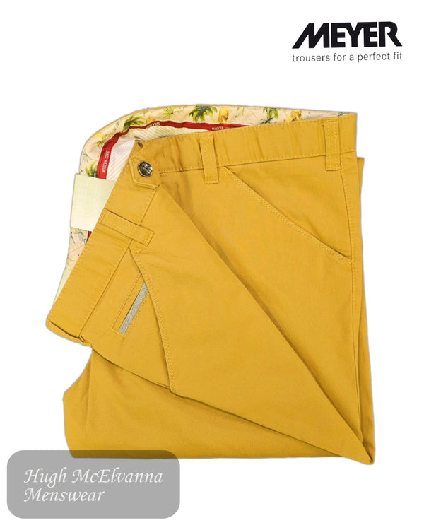 Meyer Chicago Corn Trouser – Diagonal Pocket Design with Contrast Trim | Style: 5031 - 44 - Hugh McElvanna Menswear