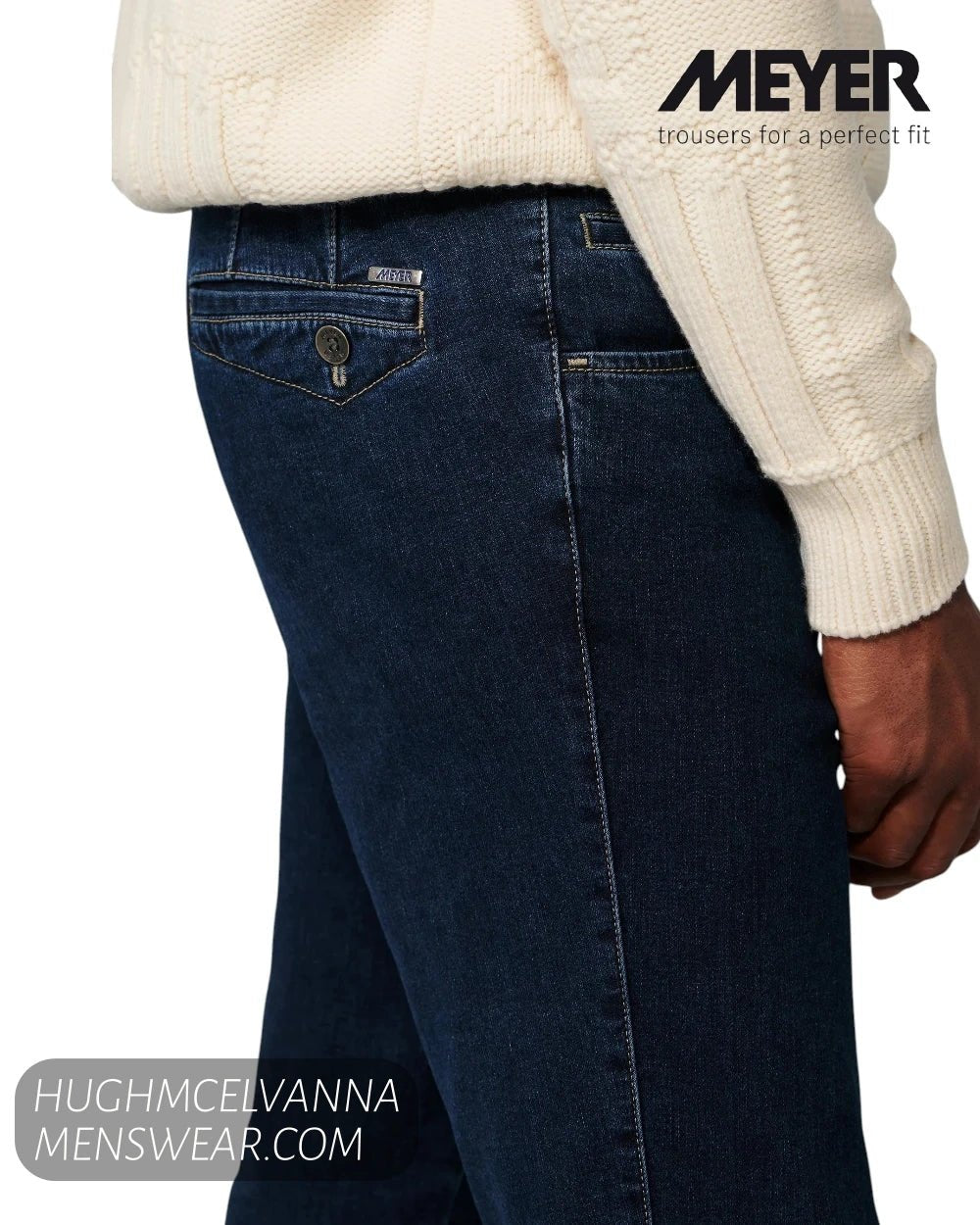 Meyer Denim Trouser – Style: Dublin 4541-17 - Hugh McElvanna Menswear