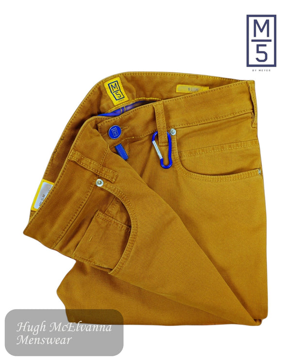 Meyer M5 Camel Slim Fit Jean – Style 6121/44 - Hugh McElvanna Menswear