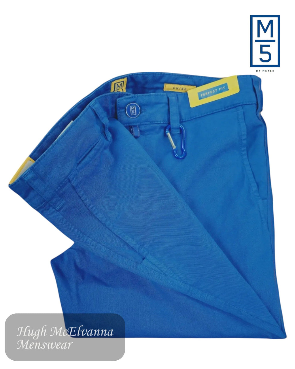 Meyer M5 Royal Blue Chino's – 6001/16 - Hugh McElvanna Menswear