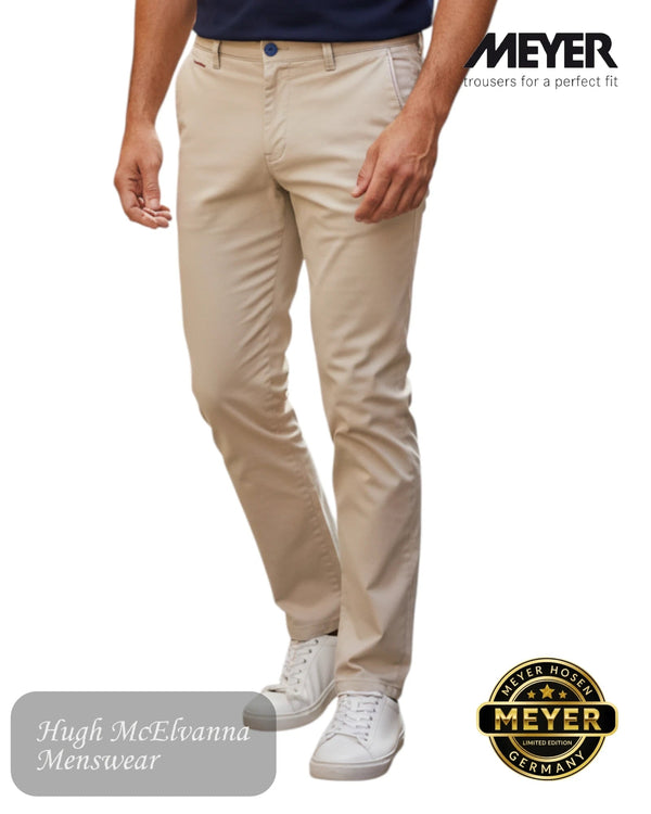 Meyer New York 3072/32 Fawn Chino | Limited Edition - Hugh McElvanna Menswear