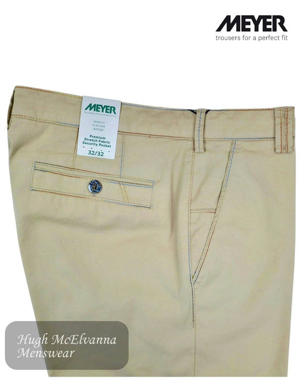 Meyer New York 3072/32 Fawn Chino | Limited Edition - Hugh McElvanna Menswear