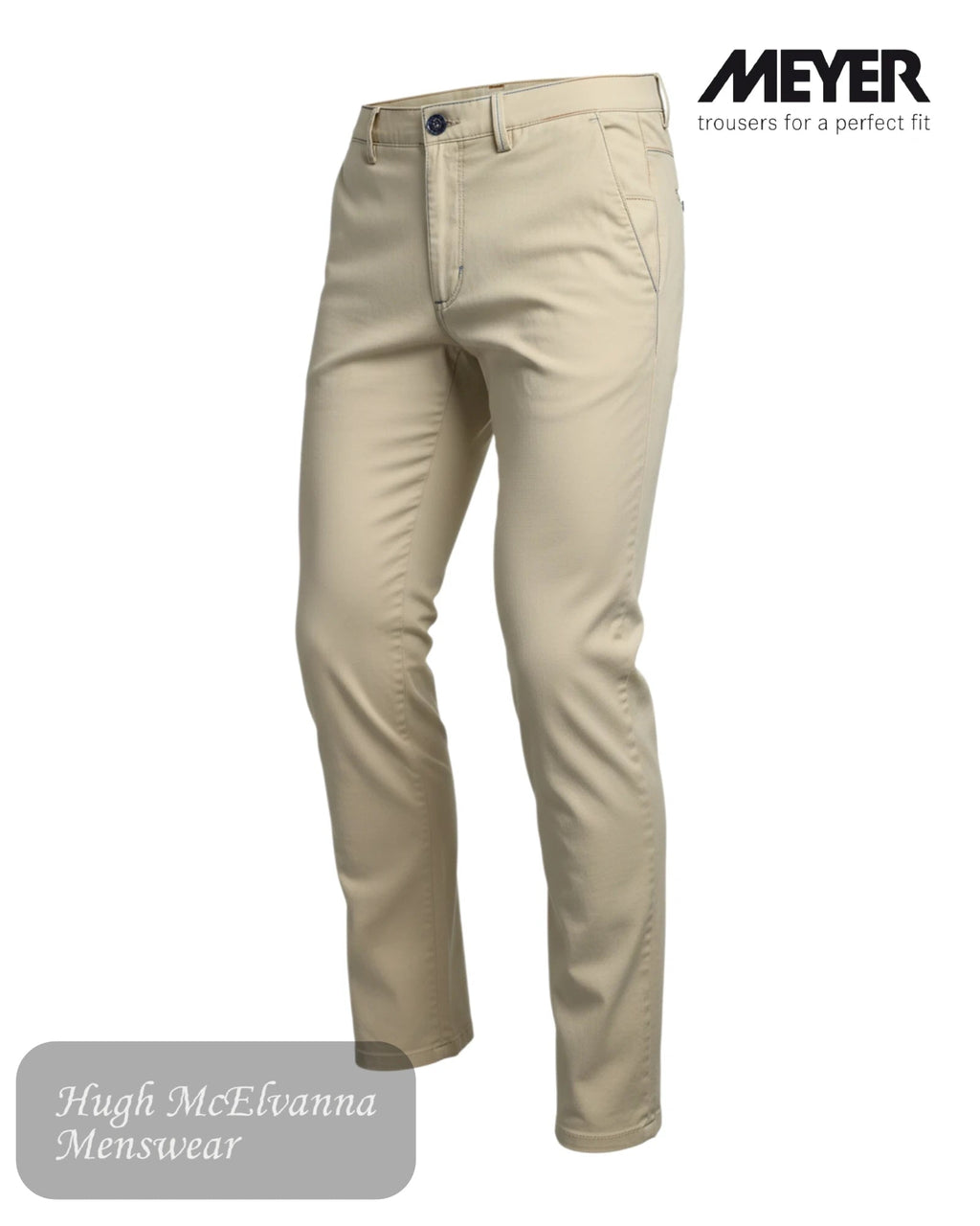 Meyer New York 3072/32 Fawn Chino | Limited Edition - Hugh McElvanna Menswear