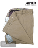 Meyer OSLO 5581/43 Trouser – Stretch Waist Diamond Weave Beige Trouser - Hugh McElvanna Menswear
