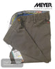 Meyer OSLO Green Cotton Trouser with Stretch Waist – 316/29 - Hugh McElvanna Menswear