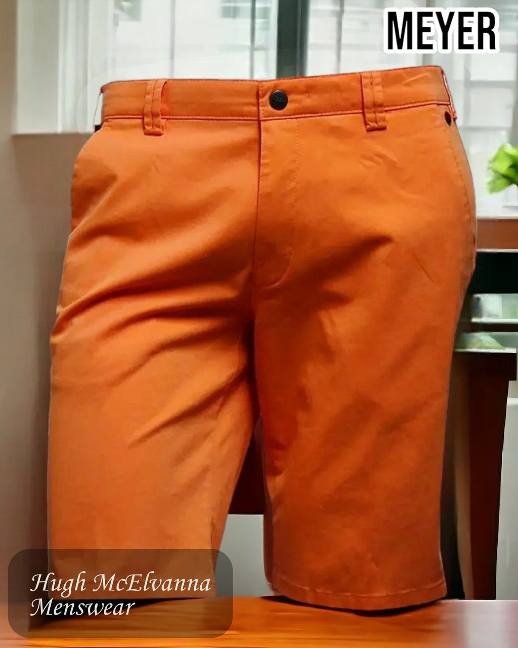 Meyer PALMA Chino Style Shorts – 3010 - 48 - Hugh McElvanna Menswear