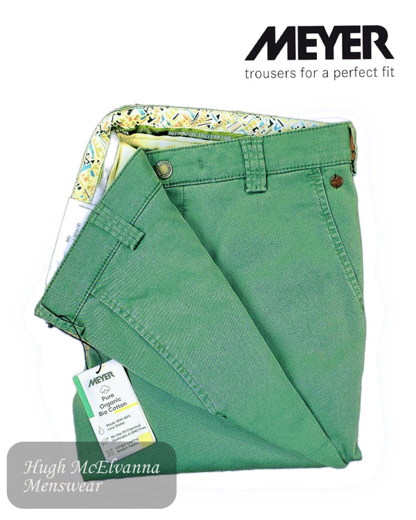 Meyer RIO Green Slim Fit Chino 3015/27 - Hugh McElvanna Menswear