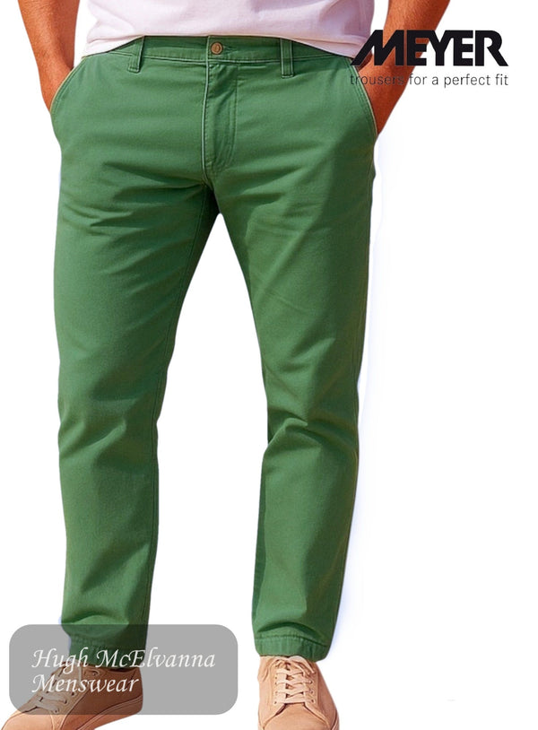 Meyer RIO Green Slim Fit Chino 3015/27 - Hugh McElvanna Menswear