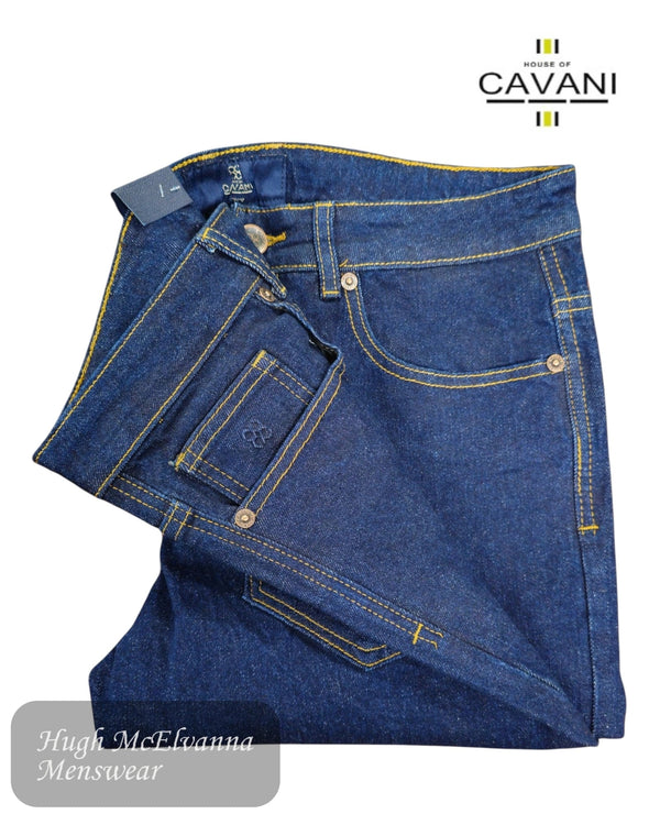 Milano DARK WASH Stretch Jeans by House Of Cavani - Hugh McElvanna Menswear