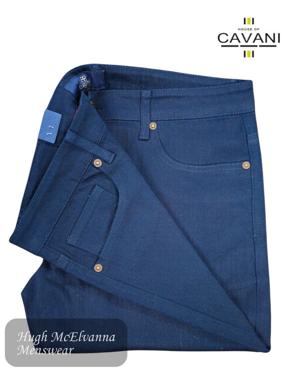 Milano NAVY Stretch Jean by House Of Cavani - Hugh McElvanna Menswear