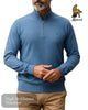 Mineral ALTIS Zip Neck Sweater - Hugh McElvanna Menswear