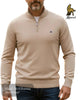Mineral ALTIS Zip Neck Sweater - Hugh McElvanna Menswear