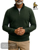Mineral ALTIS Zip Neck Sweater - Hugh McElvanna Menswear