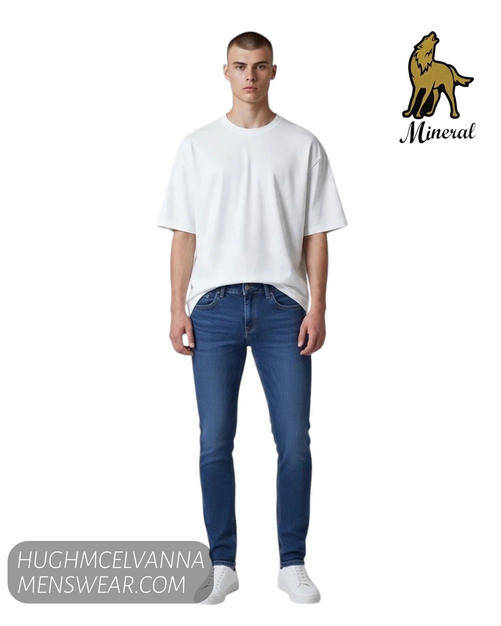 Mineral ANDRES Slim Fit Men's Jeans - Hugh McElvanna Menswear - Jeans