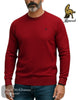 Mineral ARIANA Crew Neck Sweater – 100% Cotton Classic Knitwear for Men - Hugh McElvanna Menswear