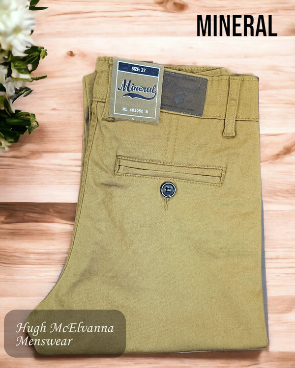 Mineral Boy's Tobacco Chino Trouser Style: JAKE - Hugh McElvanna Menswear