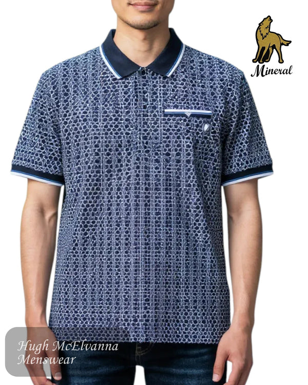 Mineral DANNY Design Polo Shirt - Hugh McElvanna Menswear