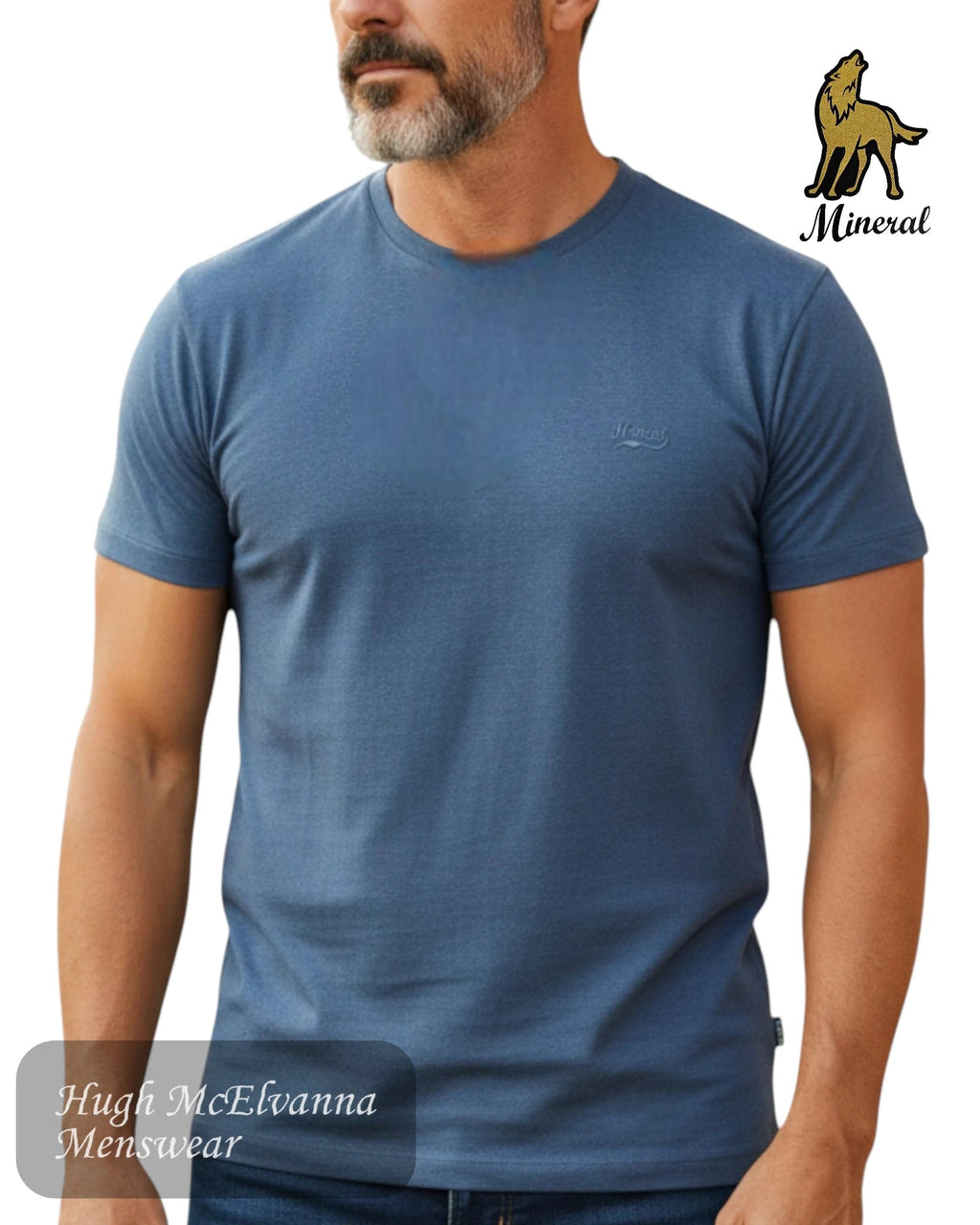 Mineral GLOCK Crew Neck T-Shirt - Hugh McElvanna Menswear