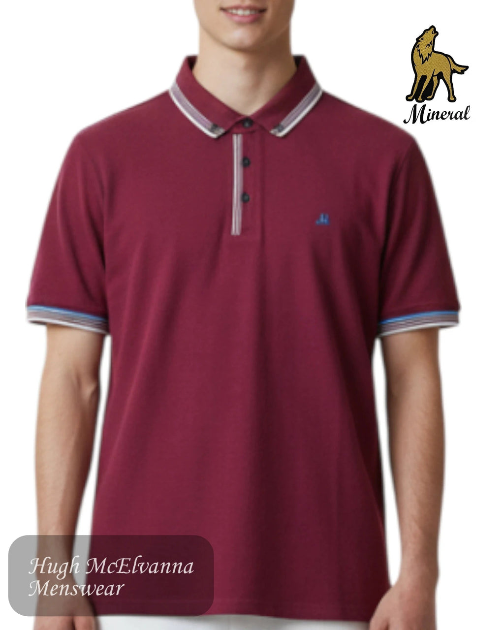 Mineral HOGAN Polo Shirt - Hugh McElvanna Menswear