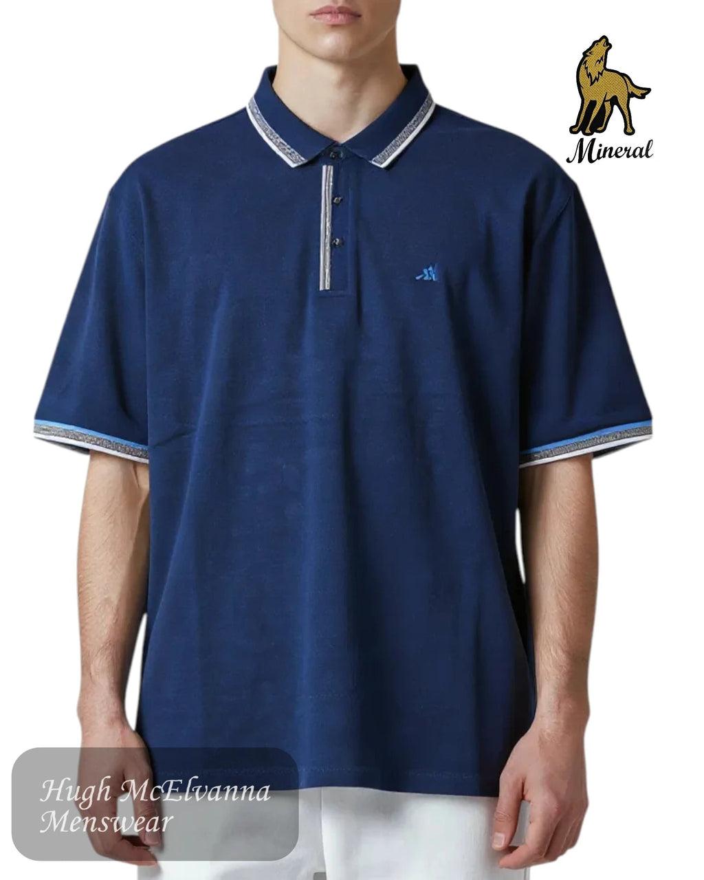 Mineral HOGAN Polo Shirt - Hugh McElvanna Menswear