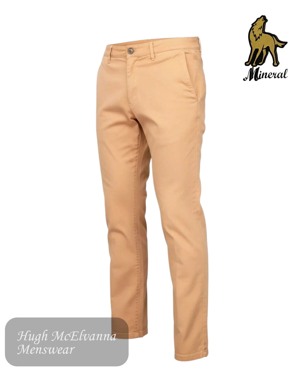 Mineral JONNIE 100% Cotton Regular - Fit Chinos - Hugh McElvanna Menswear