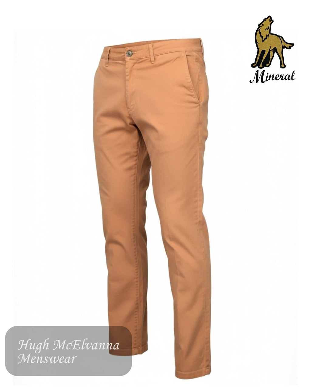 Mineral JONNIE 100% Cotton Regular - Fit Chinos - Hugh McElvanna Menswear