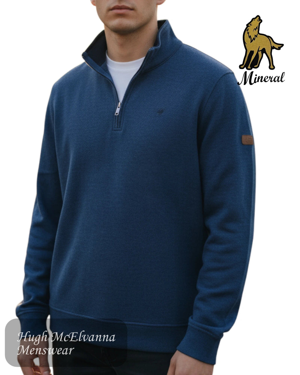 Mineral KENTUCKY Zip sweatshirt - Hugh McElvanna Menswear