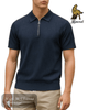 Mineral LEXIS Zip Polo Shirt – Men’s Short Sleeve Polo with Quarter Zip Collar - Hugh McElvanna Menswear