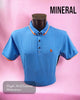 Mineral Maraca Azore Blue Polo Shirt - Hugh McElvanna Menswear