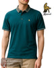 Mineral Paris Polo Shirt – 100% Cotton Men’s Polo with Button Down Collar - Hugh McElvanna Menswear