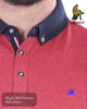 Mineral PEDAL Polo Shirt – Salsa Red - Hugh McElvanna Menswear