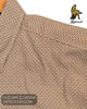 Mineral TOAROOM Tan Design Long Sleeve Shirt - Hugh McElvanna Menswear - Shirt