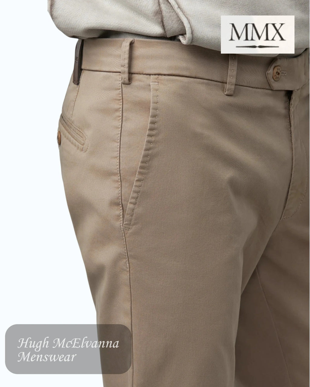 MMX Lupus Stone Fairtrade Cotton Chinos | 7302 - 43 - Hugh McElvanna Menswear