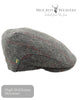 Mucros Trinity Grey Irish Tweed Cap - 31 - Hugh McElvanna Menswear