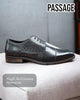 Passage Black Laced Shoe - AK - 1 - Hugh McElvanna Menswear