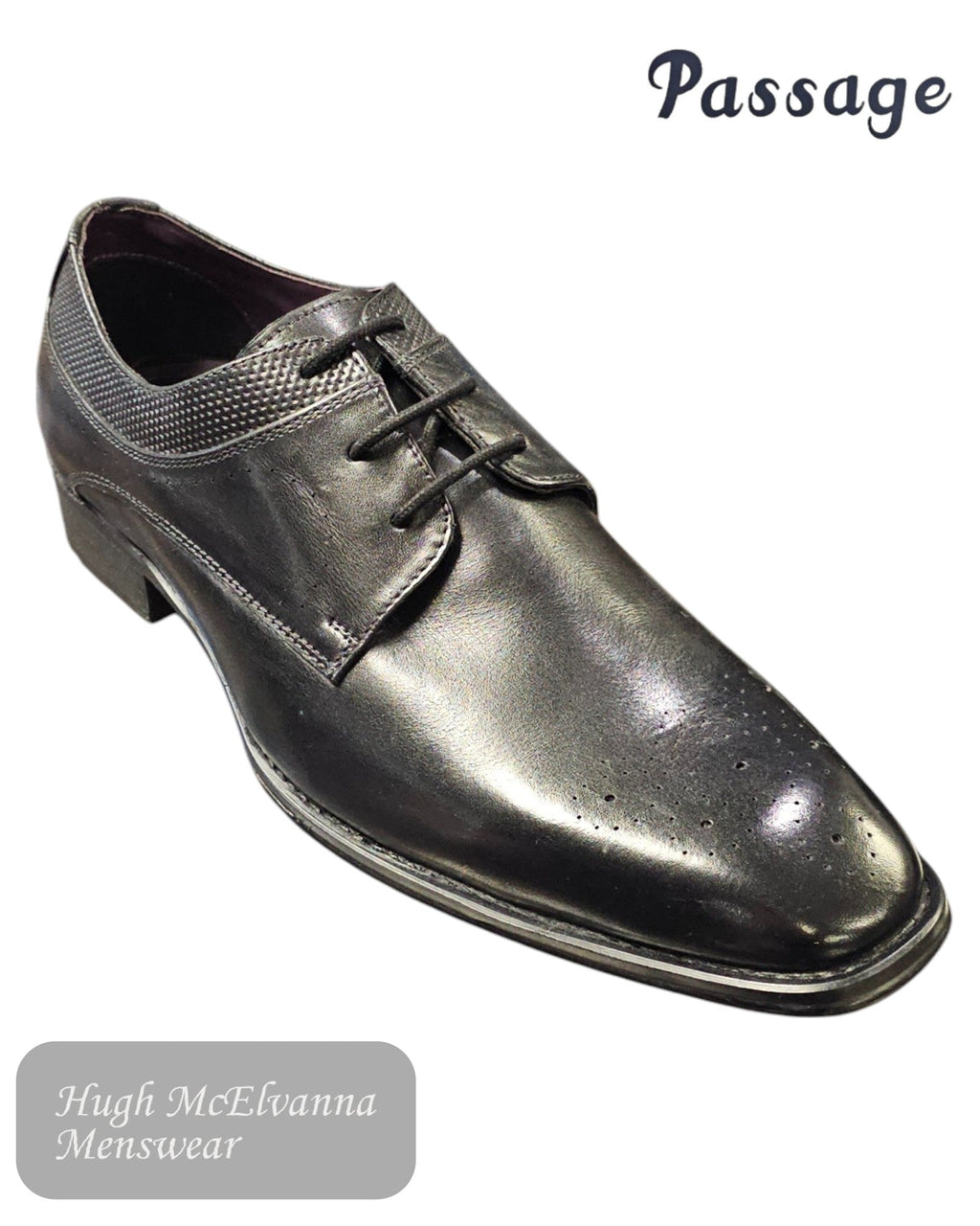 Passage Men's Laced Shoes – JH - ESCO - Hugh McElvanna Menswear
