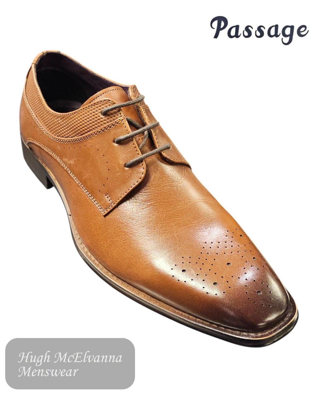Passage Men's Laced Shoes – JH - ESCO - Hugh McElvanna Menswear