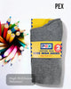 Pex Graduate GREY Cotton Rich Knee Socks - Hugh McElvanna Menswear