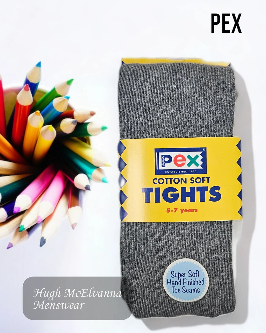 Pex 'Sunset' GREY Cotton Rich Tights - Hugh McElvanna Menswear