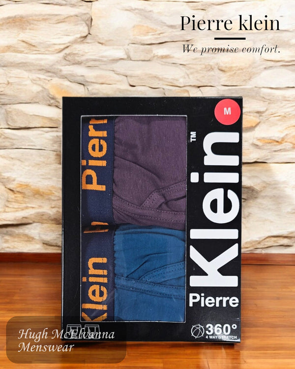 Pierre Klein 3691 2 - Pack Boxer Shorts - Hugh McElvanna Menswear