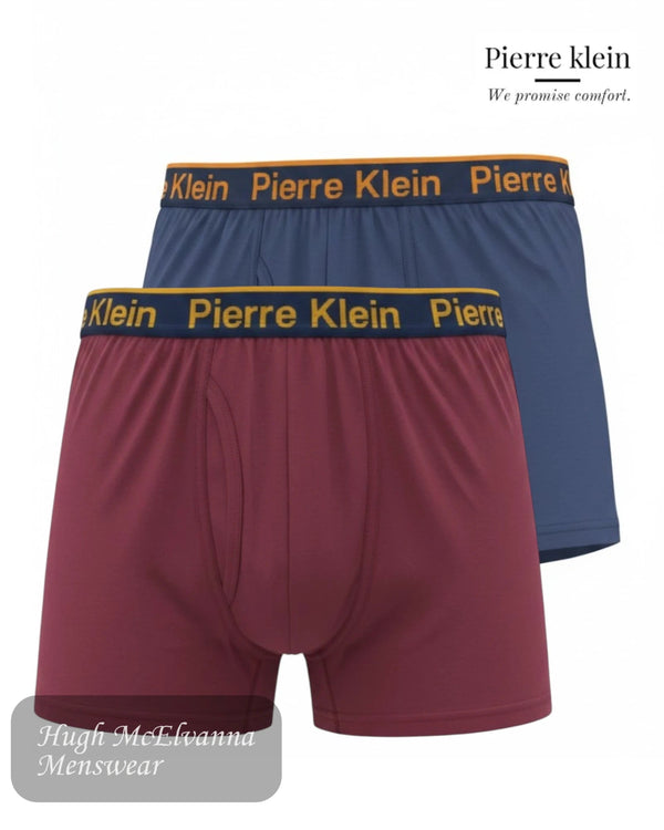 Pierre Klein 3691 2 - Pack Boxer Shorts | Premium Comfort for Every Day - Hugh McElvanna Menswear