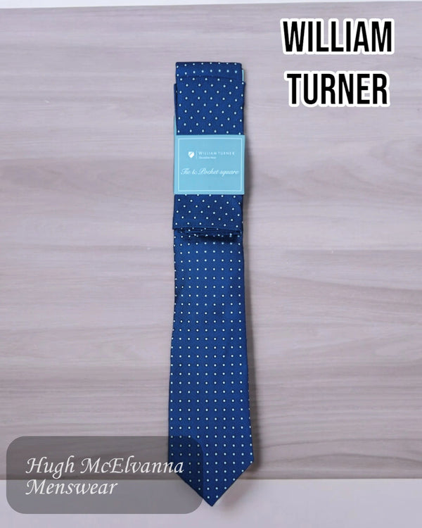 Pin Spot Neck Tie Set - Hugh McElvanna Menswear