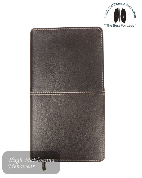 Premium Leather Travel Wallet – Secure, Stylish & Functional - Hugh McElvanna Menswear