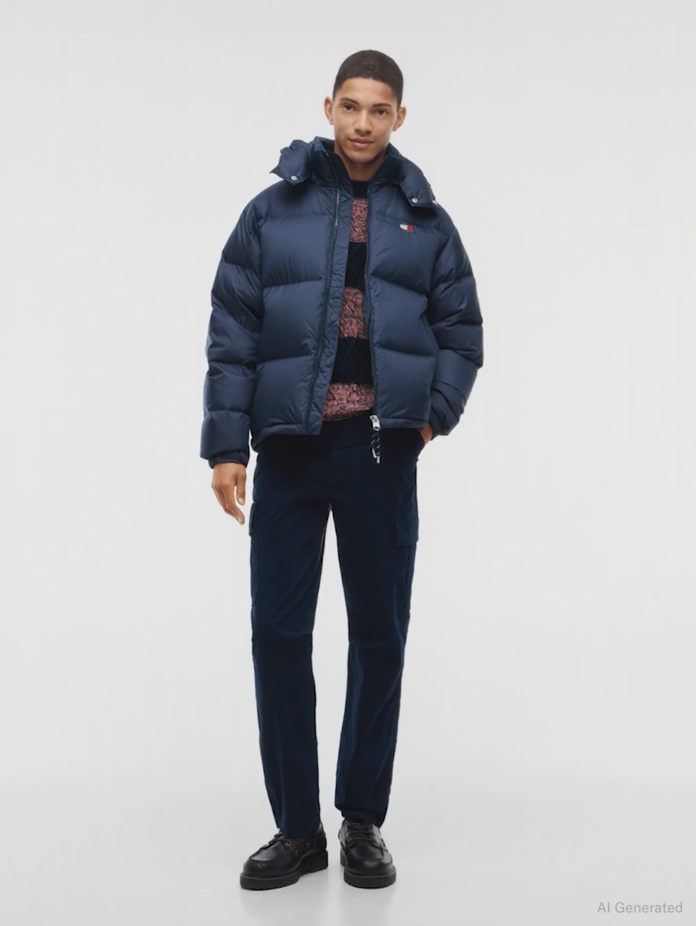 Tommy Jeans Alaska Navy Puffer Jacket style DM0DM22036C1G