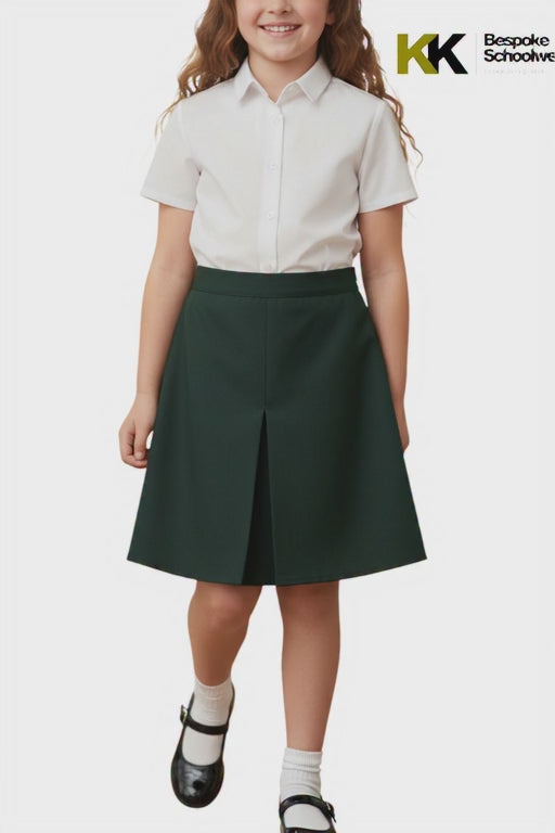 Model wearing the KK Grey skirt SS903