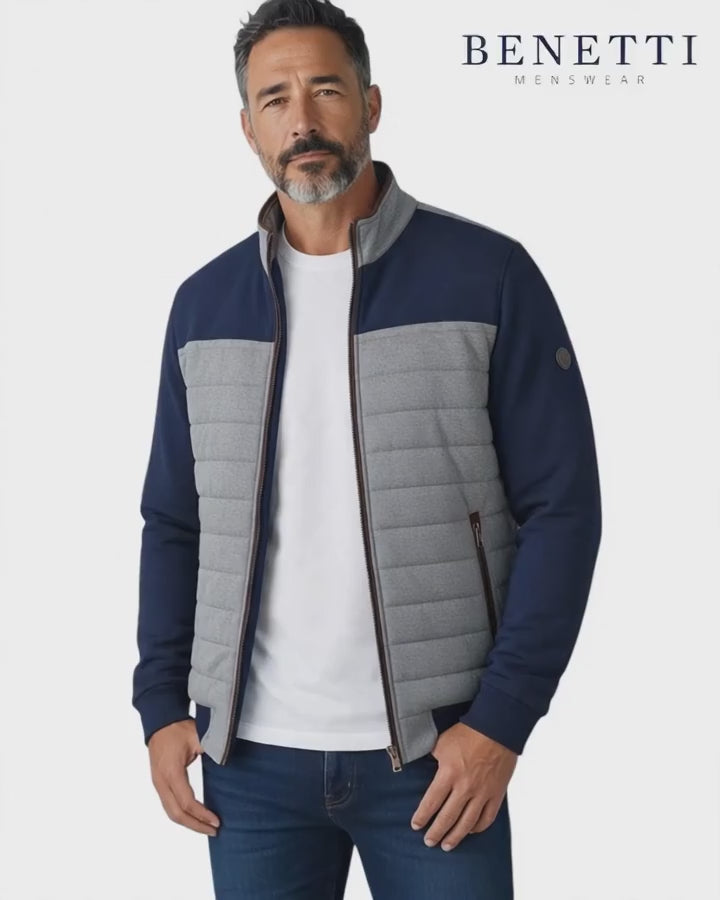 Benetti Floyd casual jacket shown in a video