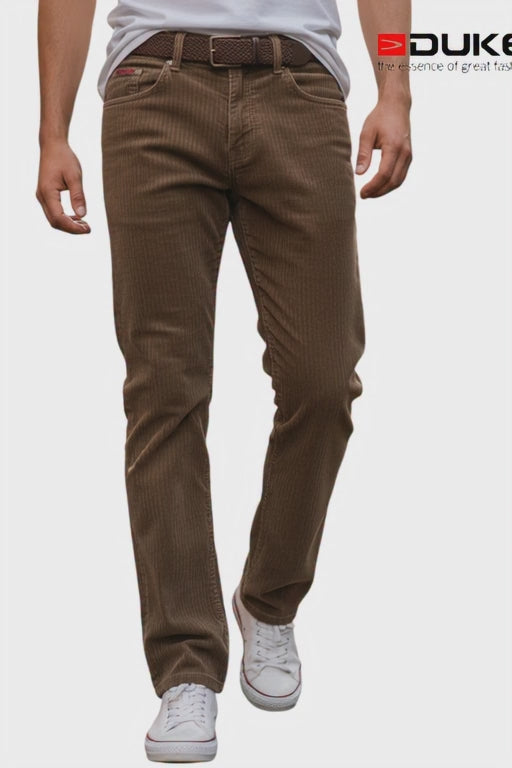 Duke King Size Jean - BRIAN Brown Cord jeans