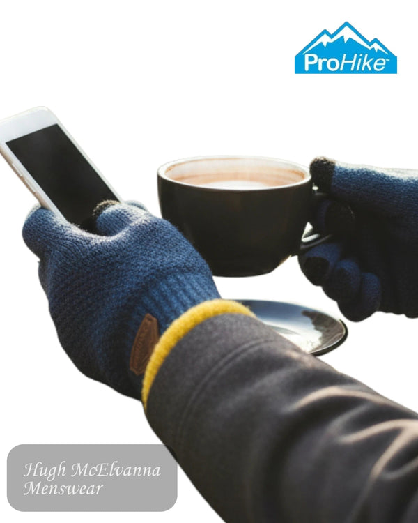 ProHike Unisex Touch Screen Gloves - Hugh McElvanna Menswear