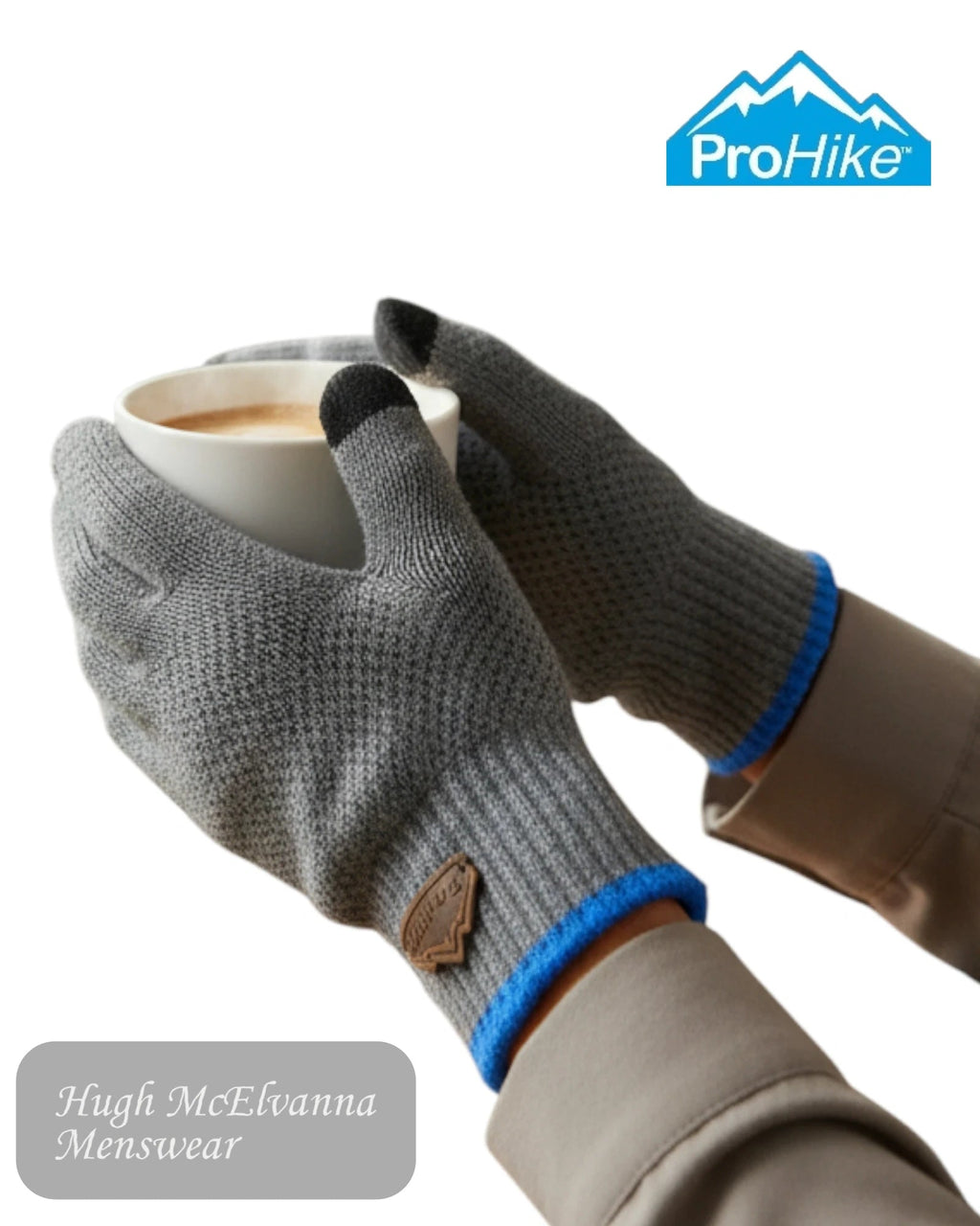 ProHike Unisex Touch Screen Gloves - Hugh McElvanna Menswear